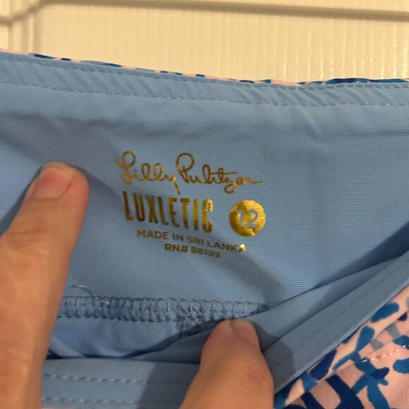 Lilly Pulitzer Monica Skort Sz 12 - Picture 6 of 10